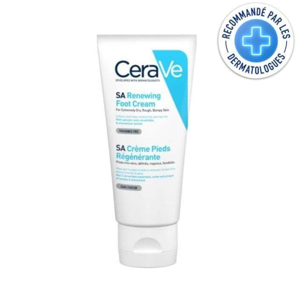 CeraVe SA Crème Pieds Régénérante – 88 ml