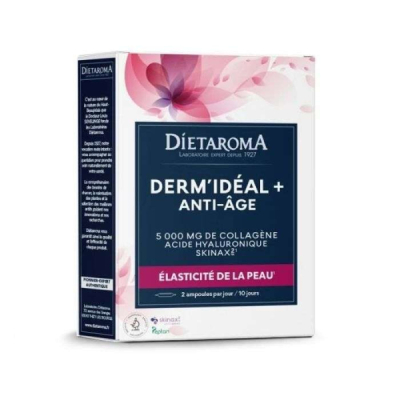 DIETAROMA DERMIDEAL+ ANTI AGE 20 AMPOULES