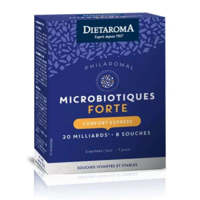 DIETAROMA PROBIOTIQUES FORTE CONFORT EXPRESS 14 SACHETS