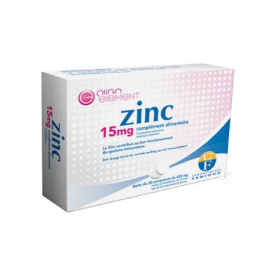 FENIOUX ZINC 15 MG 30 COMPRIMES 450 MG
