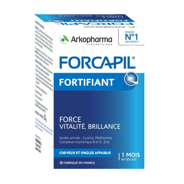 FORCAPIL CHEVEUX ET ONGLES 60 GELULES