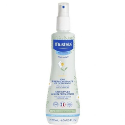 MUSTELA EAU RAFRAICHISSANTE ET COIFFANTE 200ML SANS ALCOOL