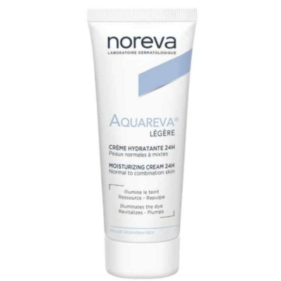 NOREVA AQUAREVA CREME HYDRATANTE 24H TEXTURE LEGERE 40ML