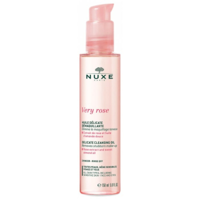 NUXE VERY ROSE HUILE DELICATE DEMAQUILLANTE 150 ML