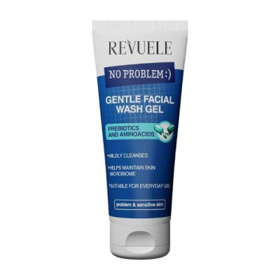 REVUELE NO PROBLEM GEL NETTOYANT VISAGE PREBIOTIQUES ET ACIDES AMINES 200 ML