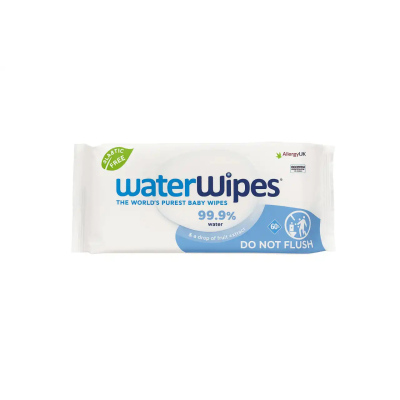 WaterWipes Lingettes Bébé 60 pièces | PUREA Maroc