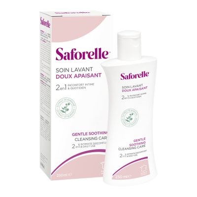 Saforelle Soin Lavant Doux Apaisant 250 ml | PUREA Maroc