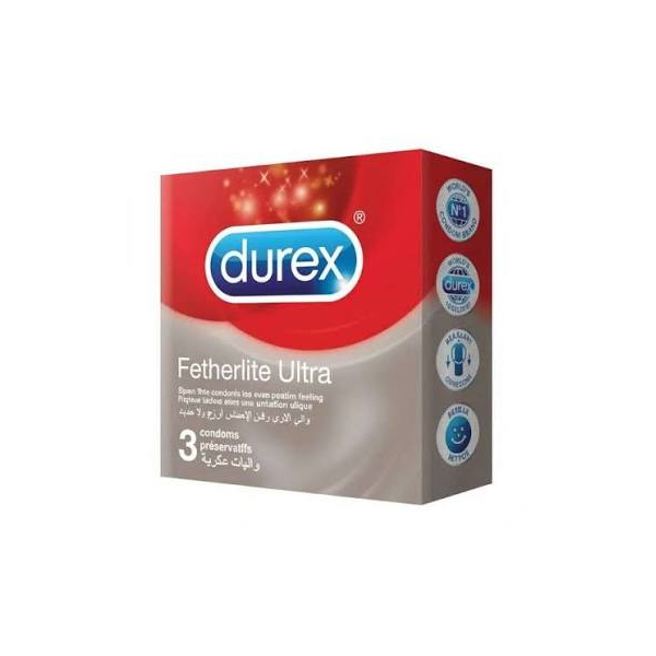 Durex Fetherlite Ultra Préservatifs x3
