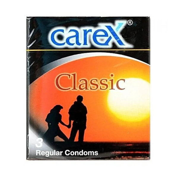 Carex Classic Préservatifs Regular x3