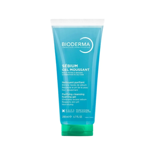 BIODERMA SEBIUM GEL MOUSSANT 200 ML