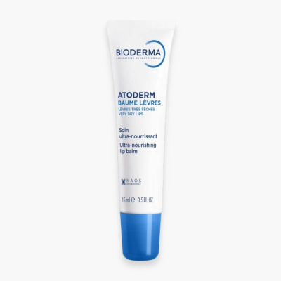 BIODERMA ATODERM BAUME LEVRES 15 ML NOURRIT ET APAISE LES LEVRES GERCEES