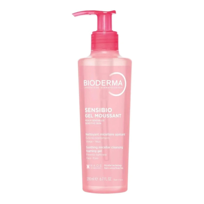 BIODERMA SENSIBIO GEL MOUSSANT NETTOYANT DOUCEUR PEAUX SENSIBLES 200 ML