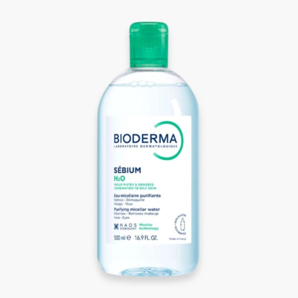 BIODERMA SEBIUM H2O SOLUTION MICELLAIRE 500 ML